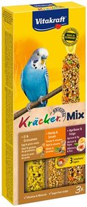 Vitakraft parkiet kracker honing/fruit/ei