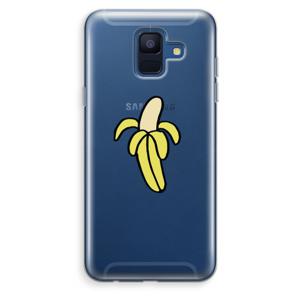 Banana: Samsung Galaxy A6 (2018) Transparant Hoesje