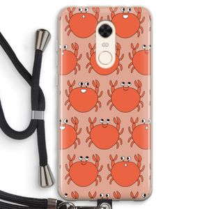 Krab: Xiaomi Redmi 5 Transparant Hoesje met koord