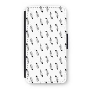 Pluimen: iPhone XS Flip Hoesje
