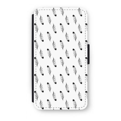Pluimen: iPhone XS Flip Hoesje