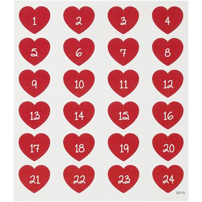 Creativ Company Stickers, vel 15x16,5 cm, 1 vel