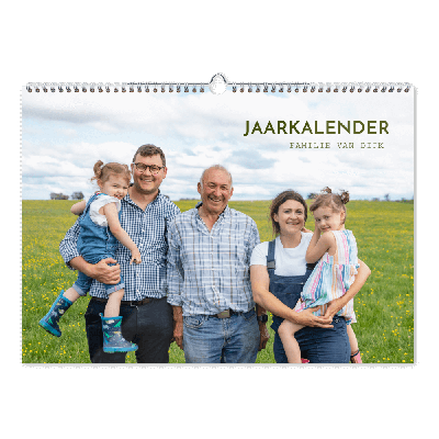 Jaarkalender 2025 A3 Liggend