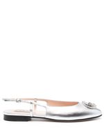 Gucci ballerines Double TB - Argent - thumbnail