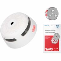 X-Sense XS01 Rookmelder - 1-pack + SAVS® Montageset X-Sense XS01 Rookmelder - 1-pack + SAVS® Montageset