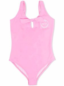 Nº21 Kids maillot de bain à logo imprimé - Rose