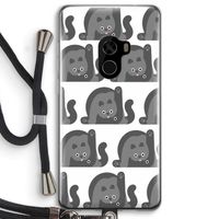 Cats: Xiaomi Mi Mix 2 Transparant Hoesje met koord