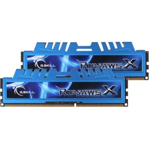 G.Skill 16 GB DDR3-1600 Kit werkgeheugen F3-1600C9D-16GXM, RipjawsX, XMP