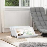 Bijzetkast met plank Wit 65 x 57,5 x 42 cm Bewerkt hout