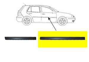 DEURSIERLIJST RECHTS (4/5-deurs) ZWART 5888424