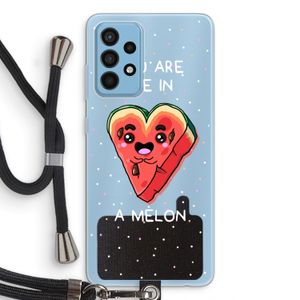 One In A Melon: Samsung Galaxy A52 Transparant Hoesje met koord