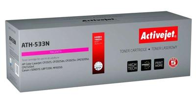 Activejet ATH-533N (vervanging HP 304A CC533A, Canon CRG-718M; Supreme; 3200 pagina's; rood)