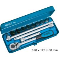 Hazet 985 Dopsleutelset Metrisch 1/2 (12.5 mm) 12-delig