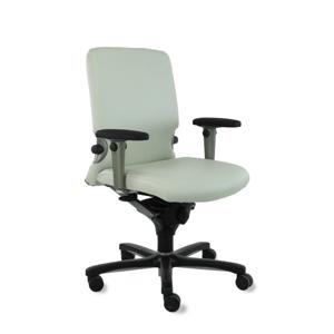 Gereviseerde Bureaustoel Ergonomisch Comforto 77 NPR1813 - Kunstleder Wit