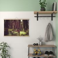 Poster met posterhanger - 75x50 - mat