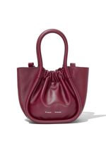 Proenza Schouler mini sac à main à fronces - Rouge