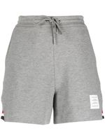 Thom Browne short à taille nouée - Gris