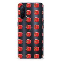 OnePlus Nord CE 5G | Siliconen Case | Paprika Red
