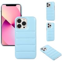 iPhone 11 Pro 3D Jacket Coated Plastic Case - Blue - thumbnail