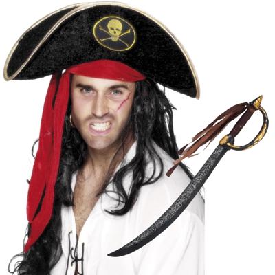 Piraten zwaard - 68 cm - kunststof - Verkleed speelgoed uitrusting - wapens