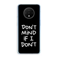 Don't Mind: OnePlus 7T Transparant Hoesje