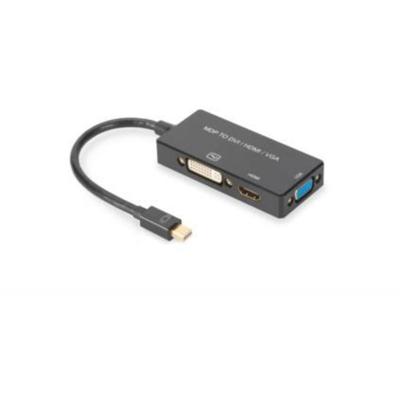 Digitus AV Converter AK-340419-002-S [Mini-displayport - HDMI, DVI, VGA] 3840 x 2160 Pixel