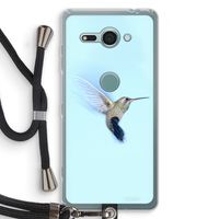 Kolibri: Sony Xperia XZ2 Compact Transparant Hoesje met koord Kolibri: Sony Xperia XZ2 Compact Transparant Hoesje met koord