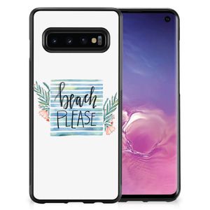 Samsung Galaxy S10 Bumper Hoesje Boho Beach