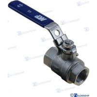 Válvula de bola acero inoxidable GS30002 - VALVULA BOLA 1/2"" INOX.