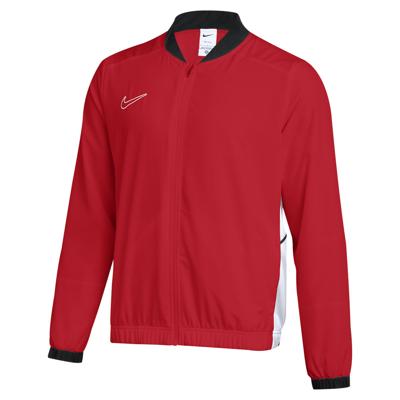 Nike Academy 25 Woven Trainingsjack Rood Zwart Wit