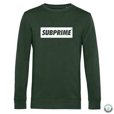 Sweater Block Jade Groen