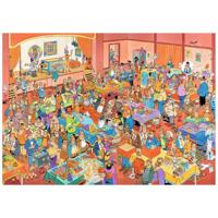Jumbo puzzel jan van haasteren de goochelbeurs 1000 stukjes - thumbnail