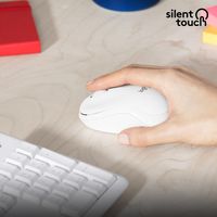 Logitech MK295 Silent Wireless Combo toetsenbord Inclusief muis RF Draadloos QWERTY Engels Wit - thumbnail