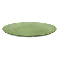 Koziol - Rond bord, 26 cm, Set van 4, Organic, Blad Groen - Koziol Club Plate