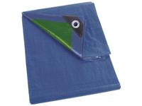 Dekzeil blauw/groen standaard 5 x 8 m - Velleman