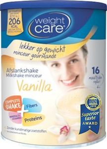 Weight Care Afslankshake vanille (436 gr)