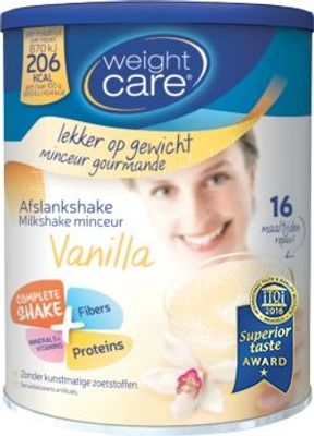Weight Care Afslankshake vanille (436 gr)