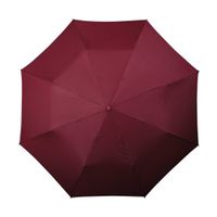 Impliva paraplu miniMAX auto open en close 100 cm bordeaux - thumbnail