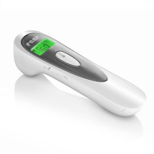 reer R98050 digitale lichaams thermometer Contactthermometer Grijs, Wit Knoppen