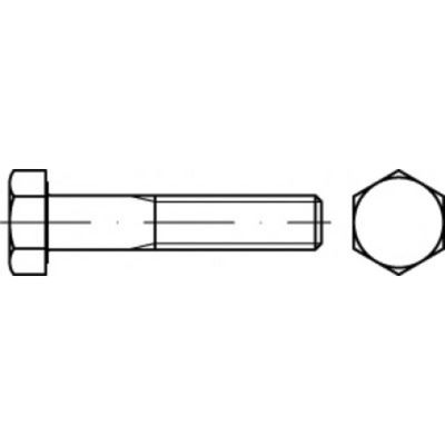 TOOLCRAFT TO-9985143 Zeskantbout 125 mm 114 mm Buitenzeskant 83931 Staal 5 stuk(s)