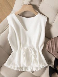 Casual Loose Plain Tank Top