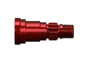 Traxxas - Stub axle, aluminum, red-anodized (1) (TRX-7753R)