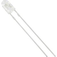 TRU COMPONENTS 1577451 Bedrade LED Geel Ovaal 3 mm 1850 mcd 70 °, 30 ° 20 mA