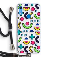 8-bit N°6: Huawei Y6s Transparant Hoesje met koord