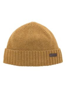 Barbour bonnet nervuré à patch logo - Jaune