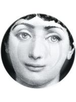 Fornasetti assiette décorative à visage imprimé - Blanc - thumbnail