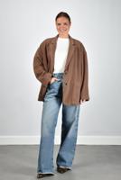 Nine In The Morning blazer Raissa 9SS26-RAI01 mocha