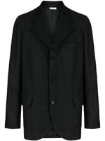 Comme des Garçons Homme Deux blazer en laine à simple boutonnage - Noir