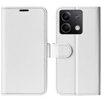 Xiaomi Redmi Note 13 Portemonnee Hoesje met Magnetische Sluiting - Wit - thumbnail