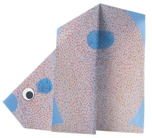 Gemakkelijke Origami - Pooldieren DJECO blauw
